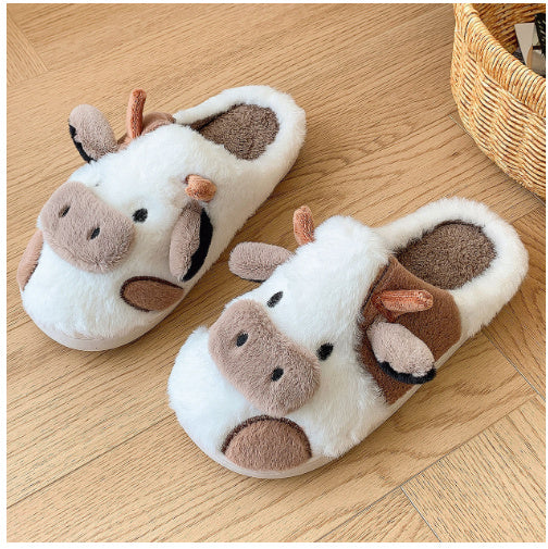 Cow slippers