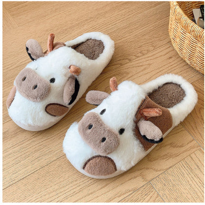 Cow slippers