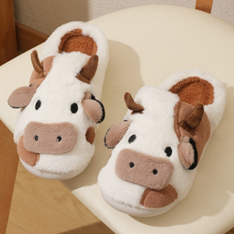 Cow slippers