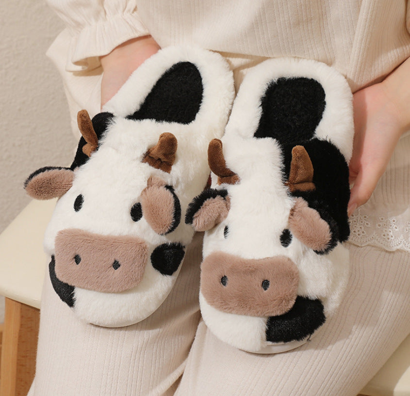 Cow slippers