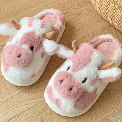 Cow slippers